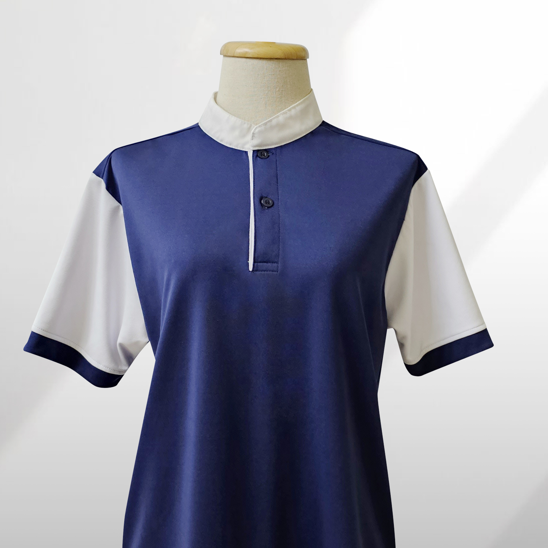 polo t-shirt คอจีน